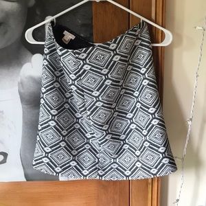 J Crew patterned pencil skirt